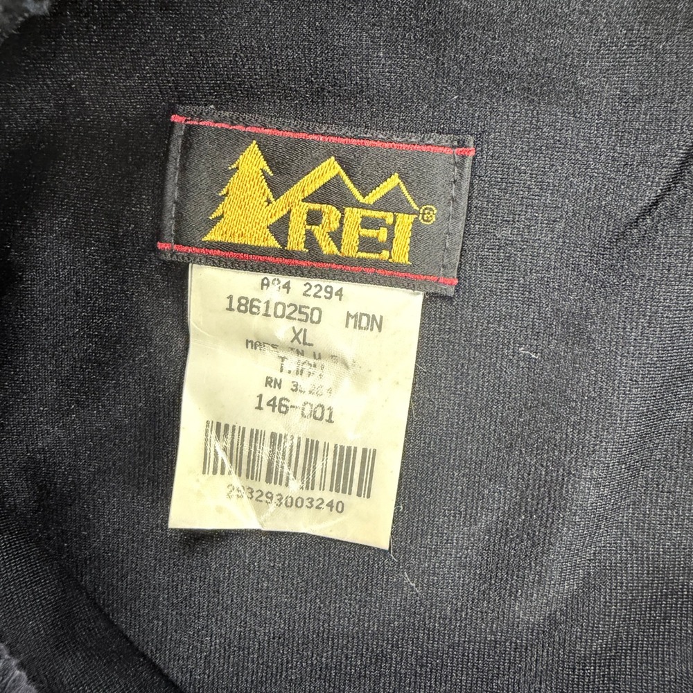 Vintage REI Royal Blue Full Zip Fleece Pants Mens XL Gorpcore Outdoor - Picture 7 of 10